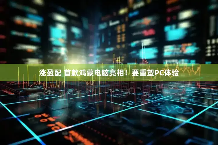 涨盈配 首款鸿蒙电脑亮相！要重塑PC体验