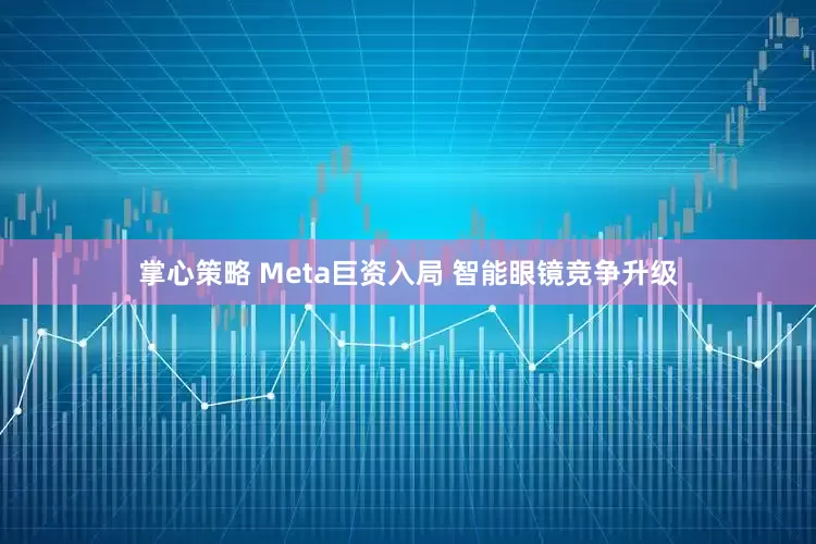 掌心策略 Meta巨资入局 智能眼镜竞争升级