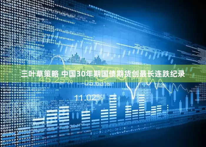 三叶草策略 中国30年期国债期货创最长连跌纪录